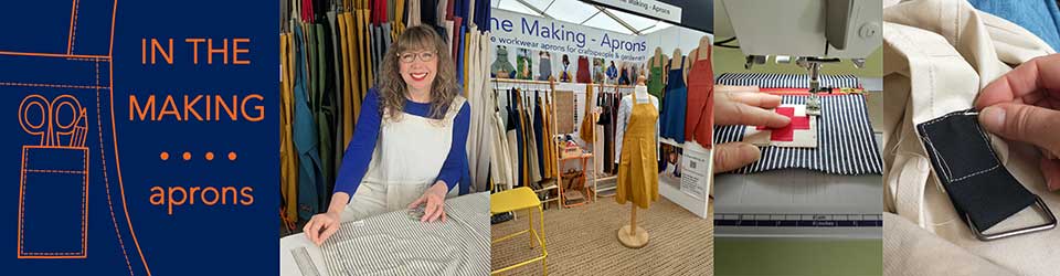IN THE MAKING – APRONS • Lisa Bennett •  Journal